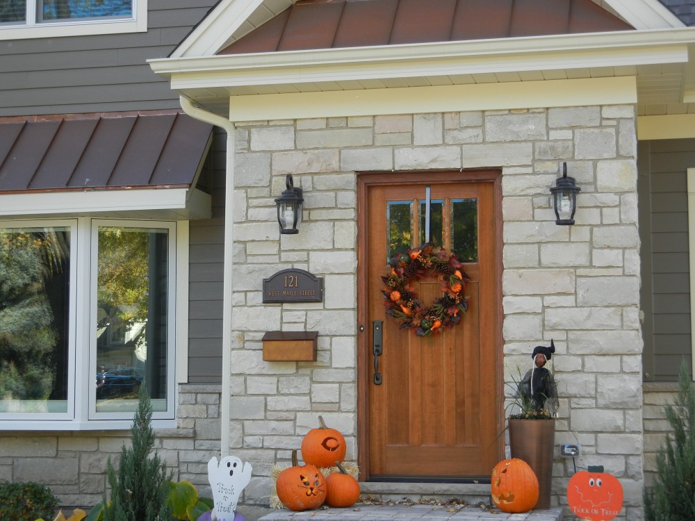 Photo By Erdmann Exterior Designs Ltd.. Custom Home Addition, James Hardie Siding: Arlington Heights, IL