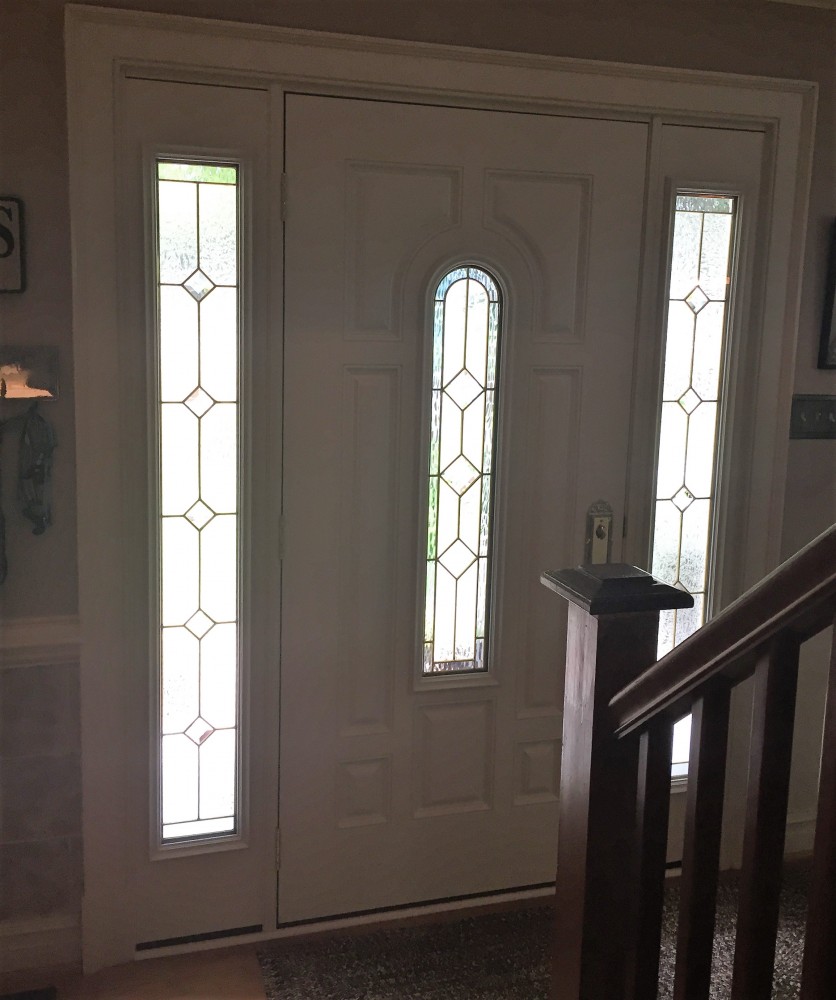 Photo By Paragon Construction Company. ProVia Entry Door, Sidelights & Storm Door