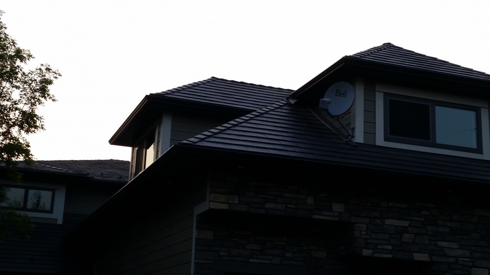 Photo By Renoteck Roofing. Iron Stone Slate