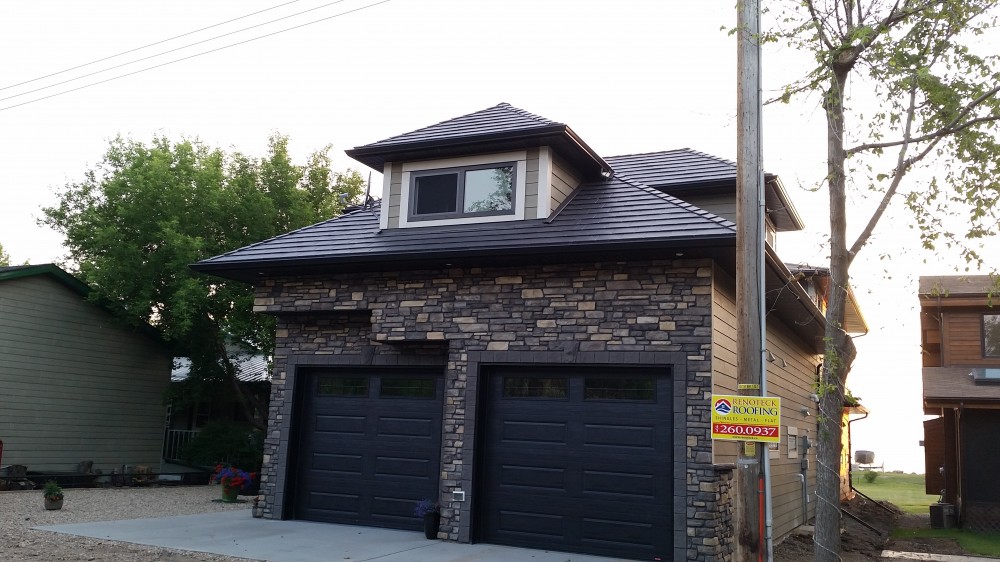 Photo By Renoteck Roofing. Iron Stone Slate
