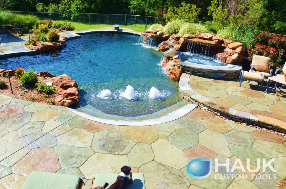 Photo By Hauk Custom Pools, LLC. Hauk Custom Pools Formal Geometric Designs