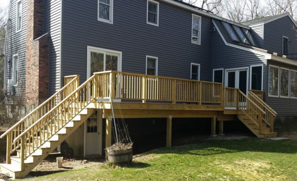Photo By CORE Remodeling Services, Inc.. Pressure Treated Deck - Douglas MA