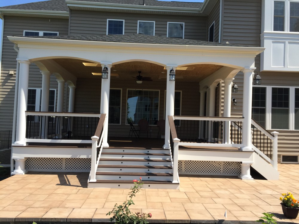 Photo By American Exteriors & Masonry. Porch And Patio In Chantilly, VA.
