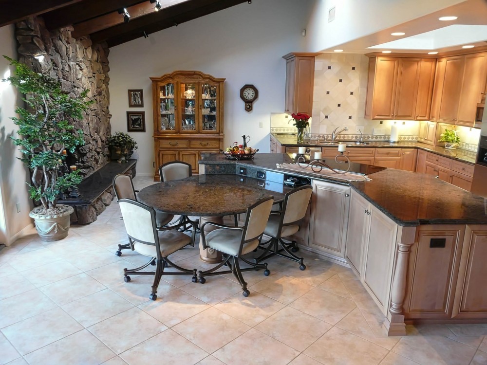 Photo By Danilo Nesovic, Designer Builder. Kitchen, Hallway, & Dining Room