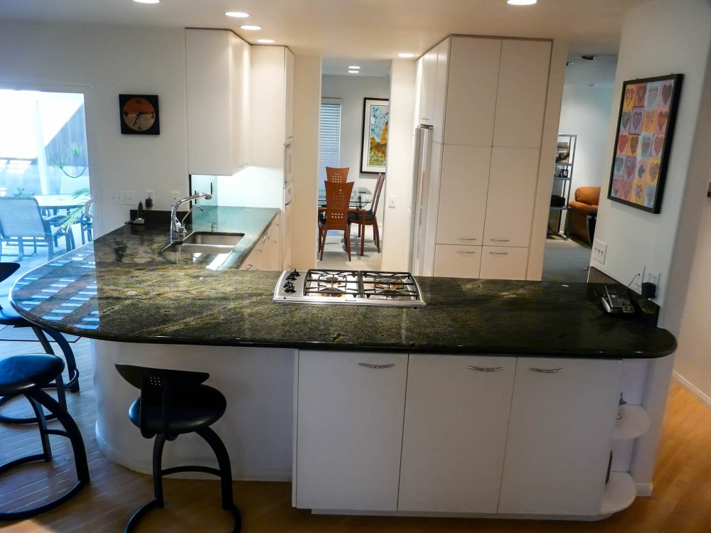 Photo By Danilo Nesovic, Designer Builder. Kitchen & Family Room