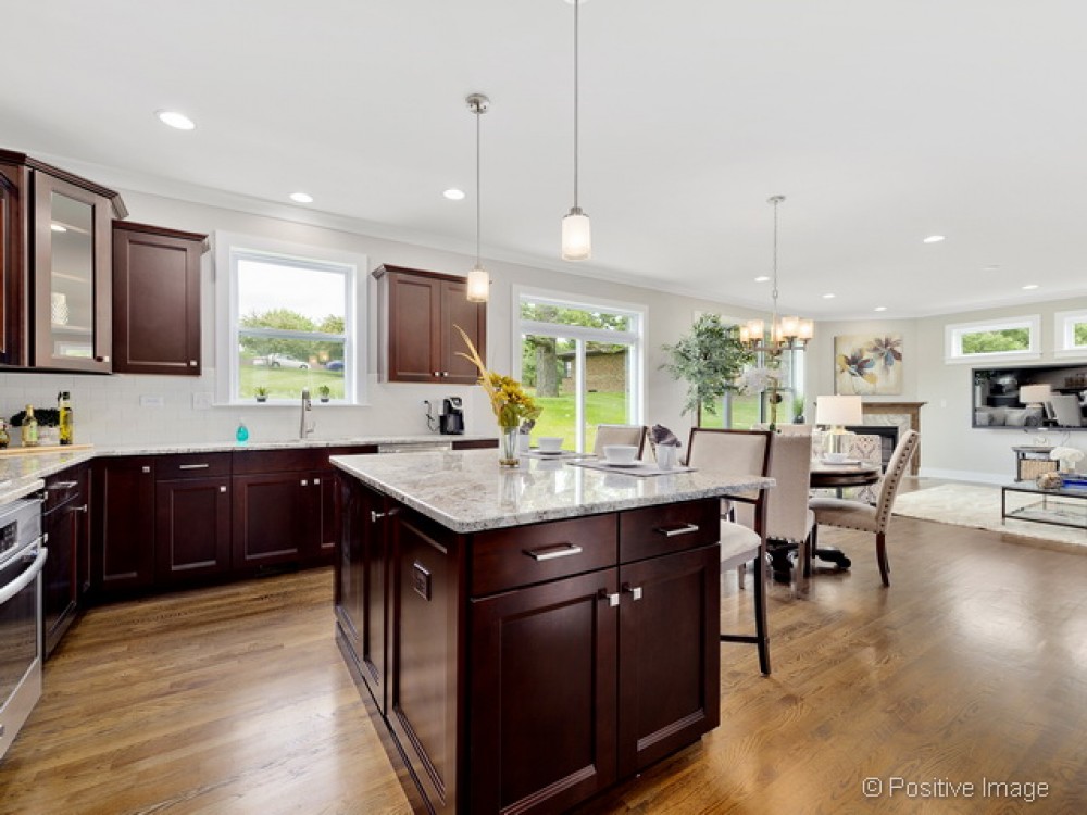 Photo By Greenscape Homes, LLC. Open Floor Plan