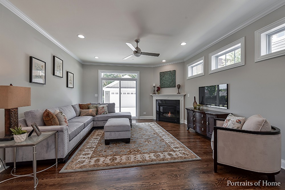 Photo By Greenscape Homes, LLC. Open Floor Plan