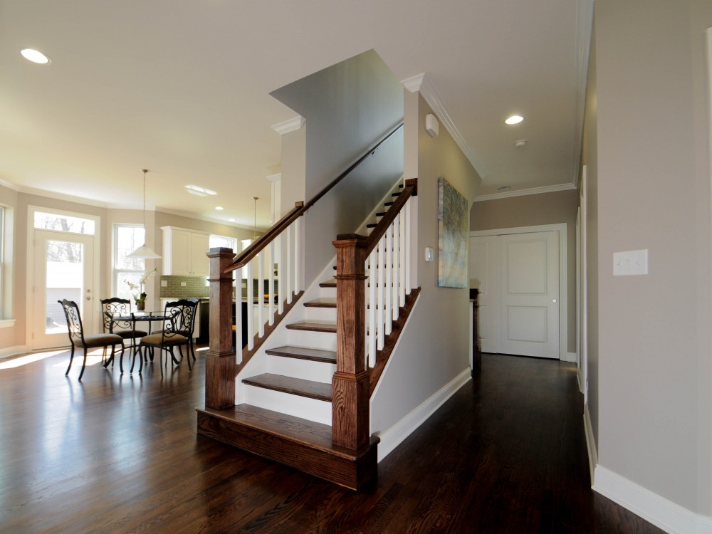 Photo By Greenscape Homes, LLC. Open Floor Plan