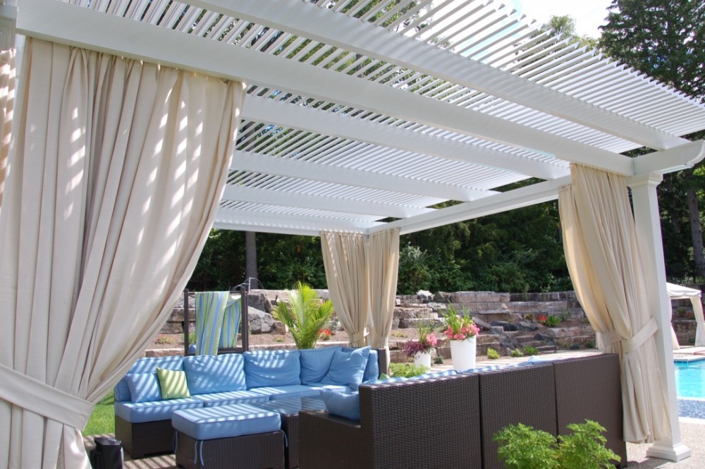 Photo By Community Builders, Inc.. Operable Pergolas