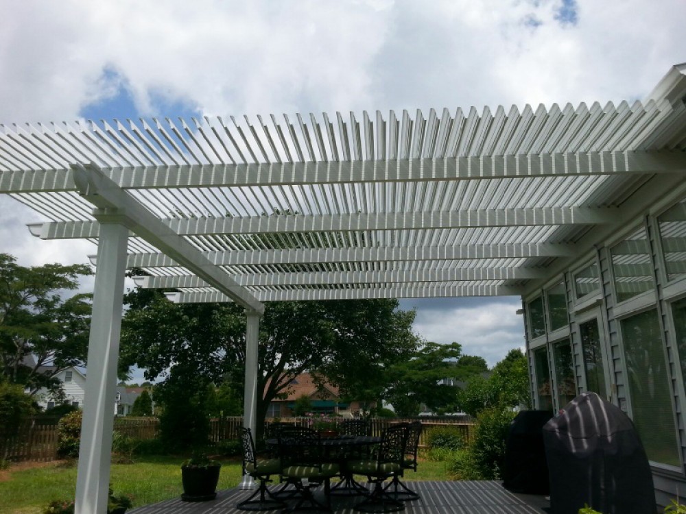 Photo By Community Builders, Inc.. Operable Pergolas