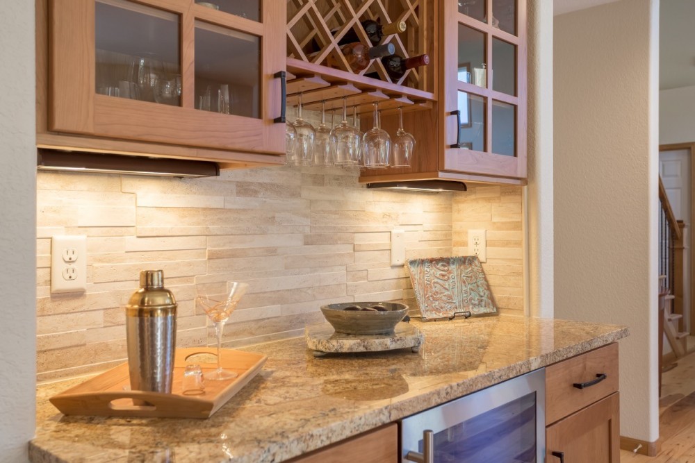 Photo By Quality Renovations & Home Services, LLC. Kitchen & Living Room Remodel
