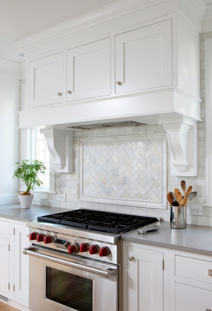 Photo By Normandy Remodeling. Soothing Gray & White Kitchen