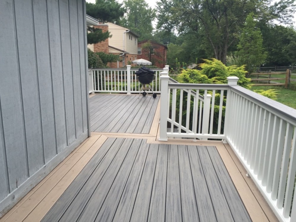 Photo By Holmes Custom Renovations LLC. Trex Deck