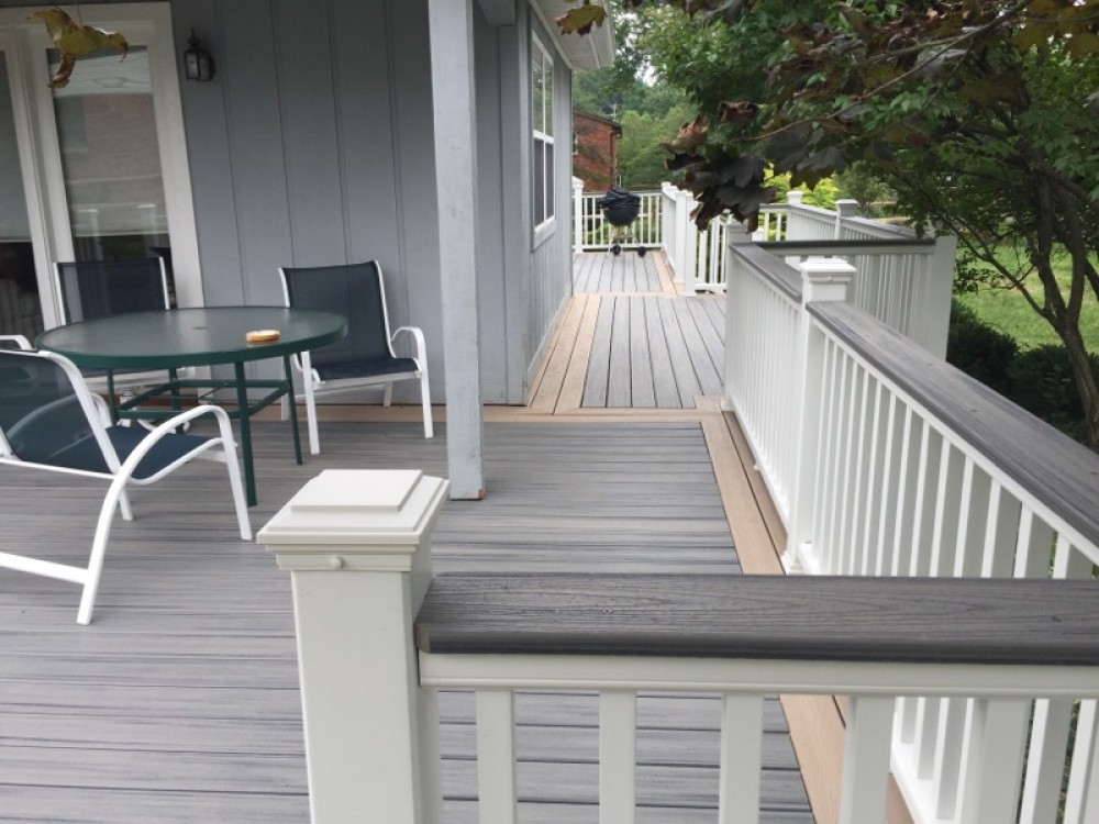 Photo By Holmes Custom Renovations LLC. Trex Deck