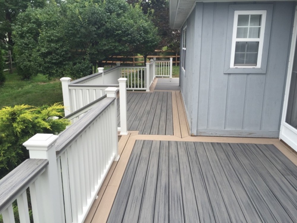 Photo By Holmes Custom Renovations LLC. Trex Deck