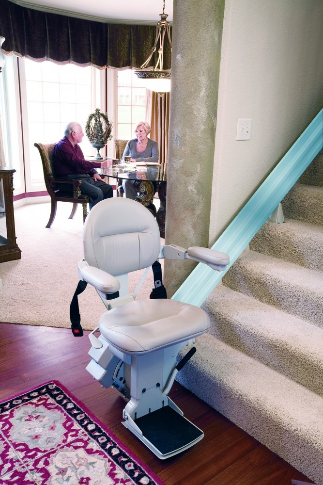 Photo By Extended Home Living Services (EHLS) & To The Top Home Elevators. Stairlifts