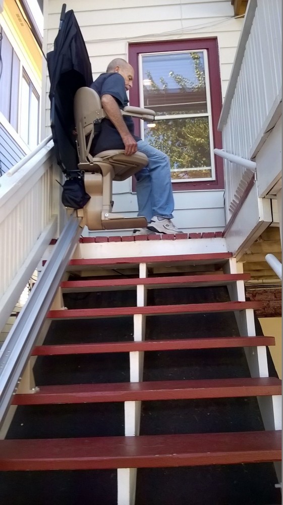 Photo By Extended Home Living Services (EHLS) & To The Top Home Elevators. Stairlifts