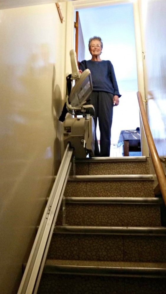 Photo By Extended Home Living Services (EHLS) & To The Top Home Elevators. Stairlifts