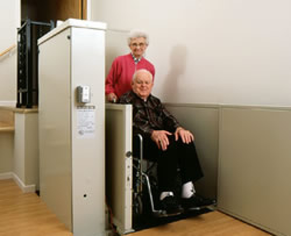 Photo By Extended Home Living Services (EHLS) & To The Top Home Elevators. Wheelchair Lifts