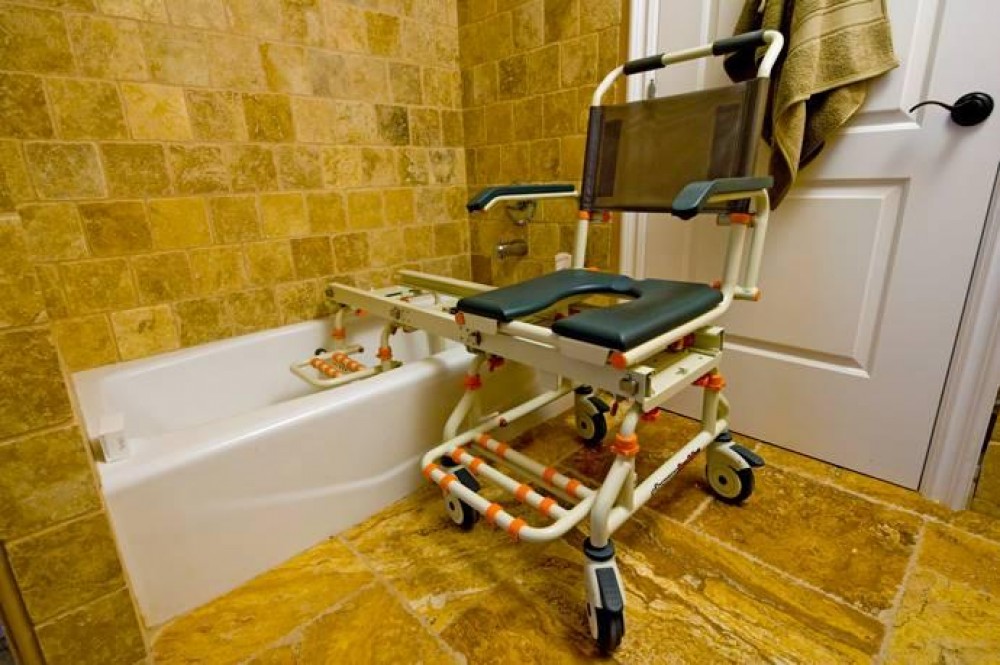 Photo By Extended Home Living Services (EHLS) & To The Top Home Elevators. Accessible Bathrooms