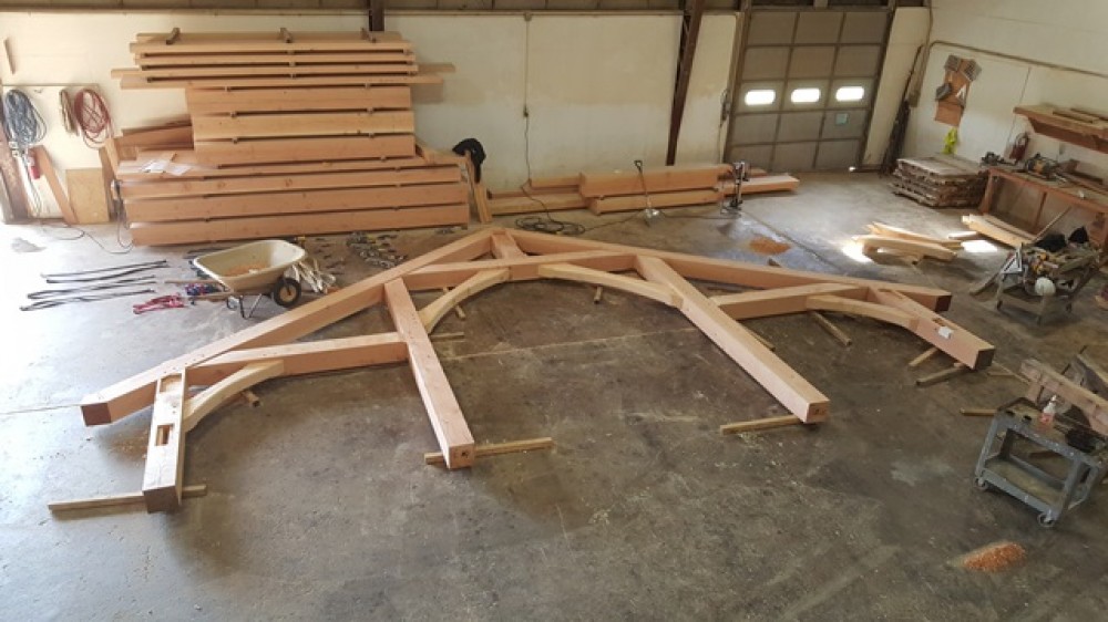 Photo By Lancaster County Timber Frames, Inc.. 