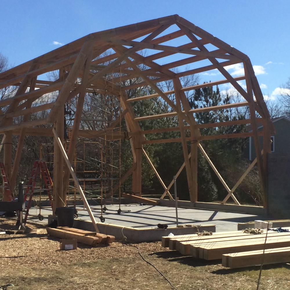 Photo By Lancaster County Timber Frames, Inc.. 