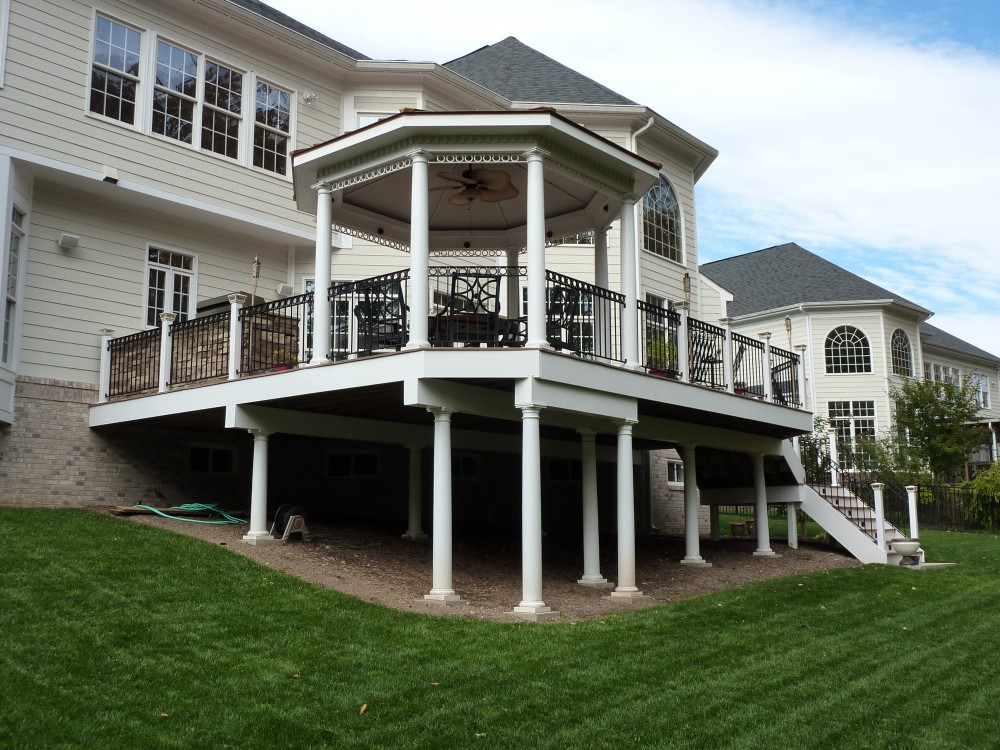 Photo By American Exteriors & Masonry. Deck And Gazebo In Leesburg, VA