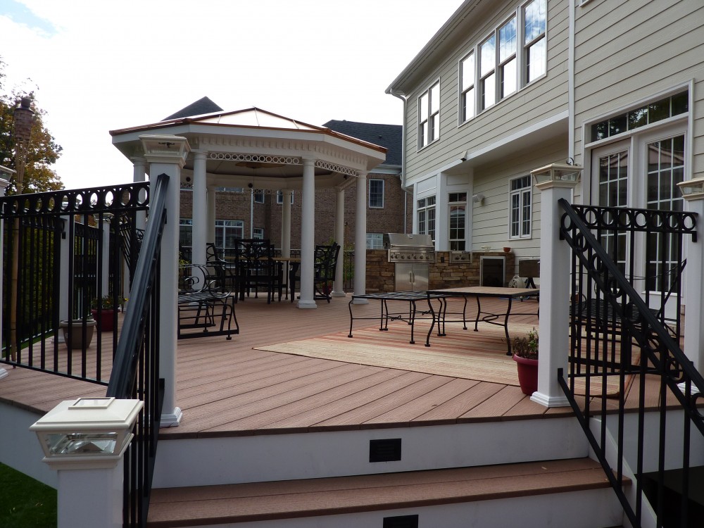 Photo By American Exteriors & Masonry. Deck And Gazebo In Leesburg, VA