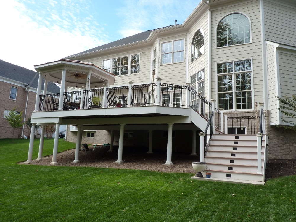 Photo By American Exteriors & Masonry. Deck And Gazebo In Leesburg, VA