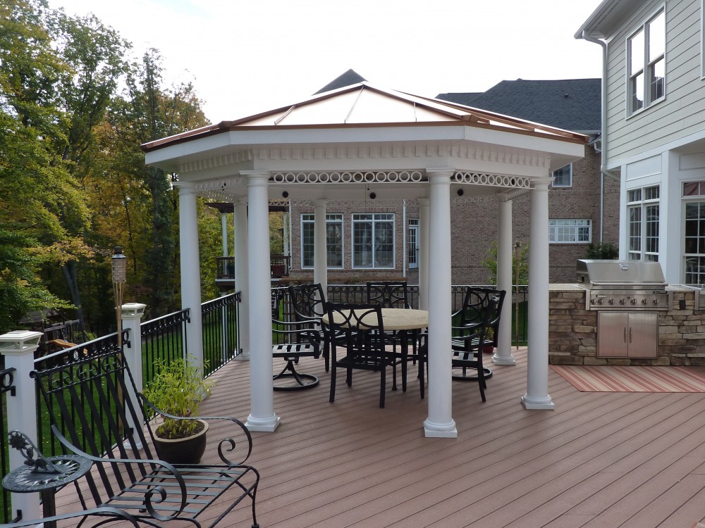 Photo By American Exteriors & Masonry. Deck And Gazebo In Leesburg, VA