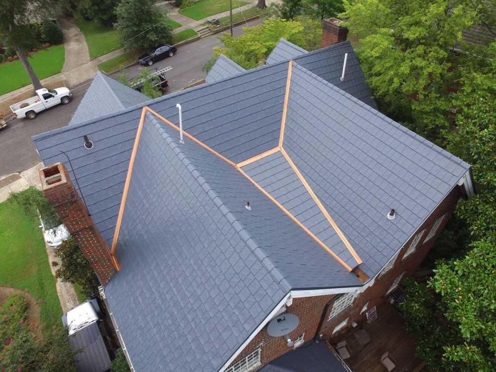 Photo By Authentic Restoration. Residential Roofing Contractor Birmingham Alabama