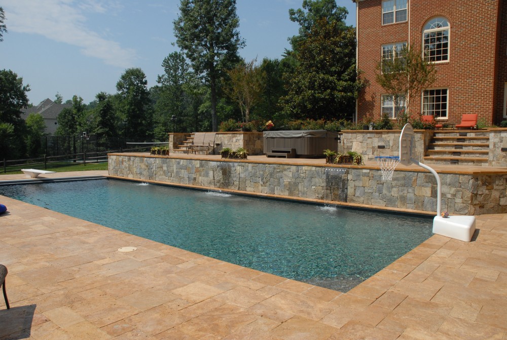 Photo By American Exteriors & Masonry. Vienna VA Outdoor Living Space