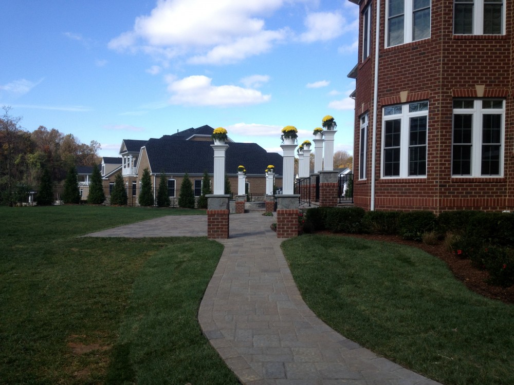 Photo By American Exteriors & Masonry. Vienna VA Outdoor Living Space