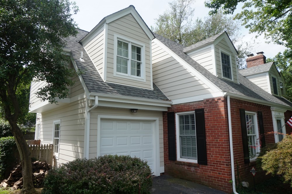 Photo By STL Siding Pros. Monterey Taupe James Hardie Siding