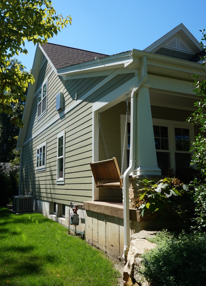 Photo By STL Siding Pros. James Hardie Siding In Heathered Moss