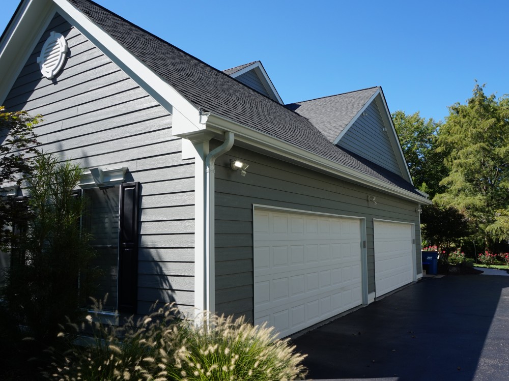 Photo By STL Siding Pros. Pewter Grey LP Smartside