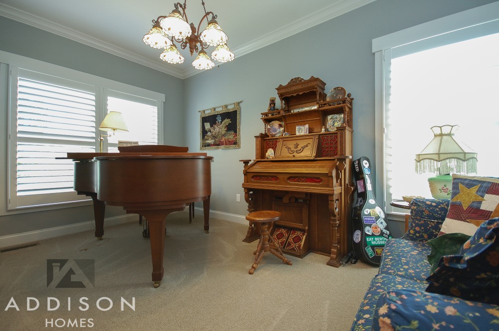 Photo By Addison Homes. Empty Nest Chock Full Of Charm