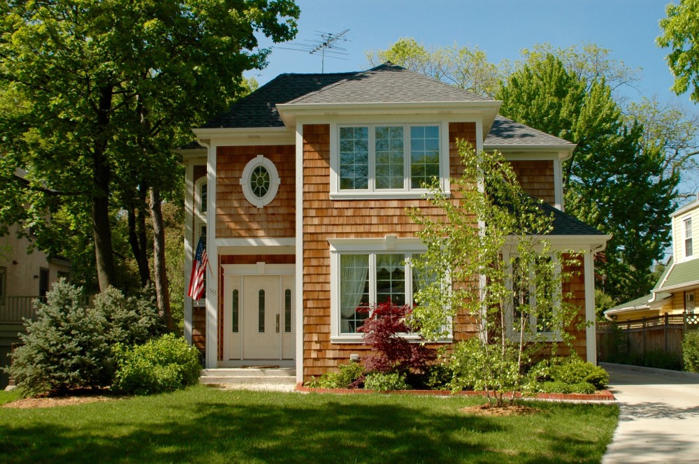 Photo By Siding & Windows Group. Cedar Siding In Northshore & Chicago