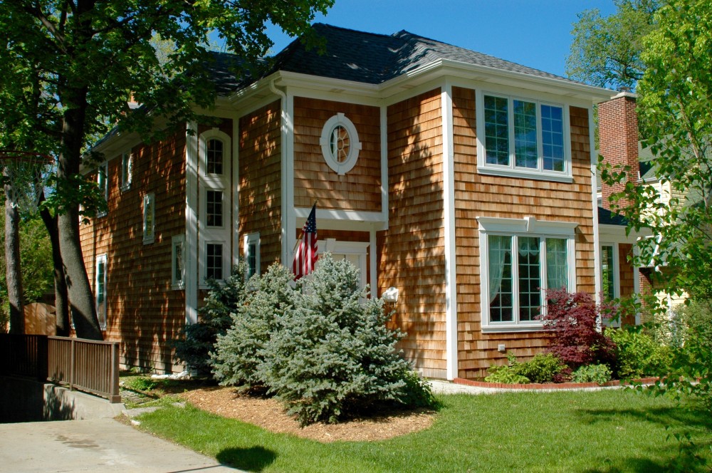 Photo By Siding & Windows Group. Cedar Siding In Northshore & Chicago