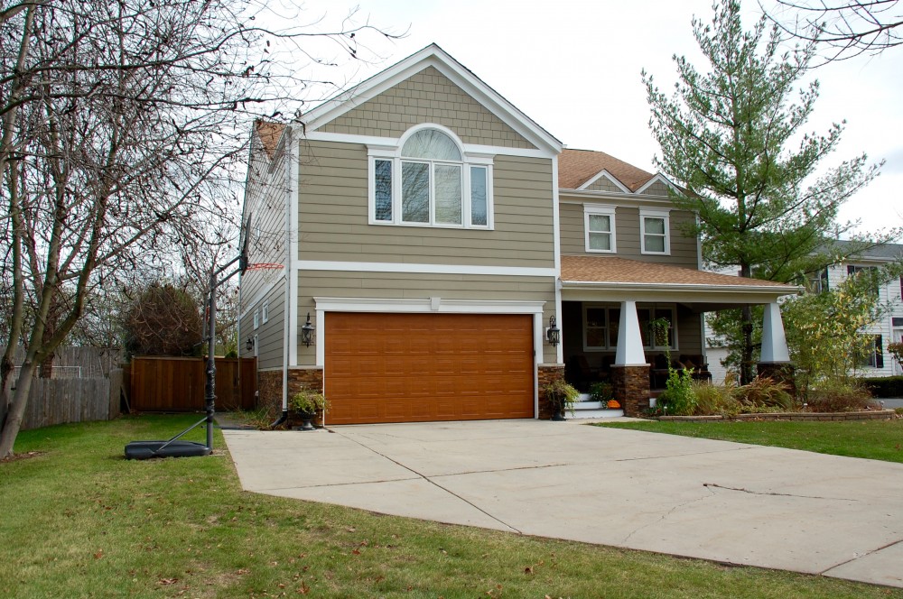 Photo By Siding & Windows Group. 2016 Lake Forest, IL James Hardie Siding Projects