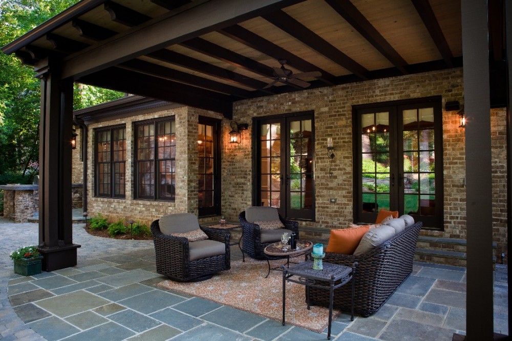 Photo By MOSAIC Group [Architects And Remodelers]. Outdoor Living Area Entry