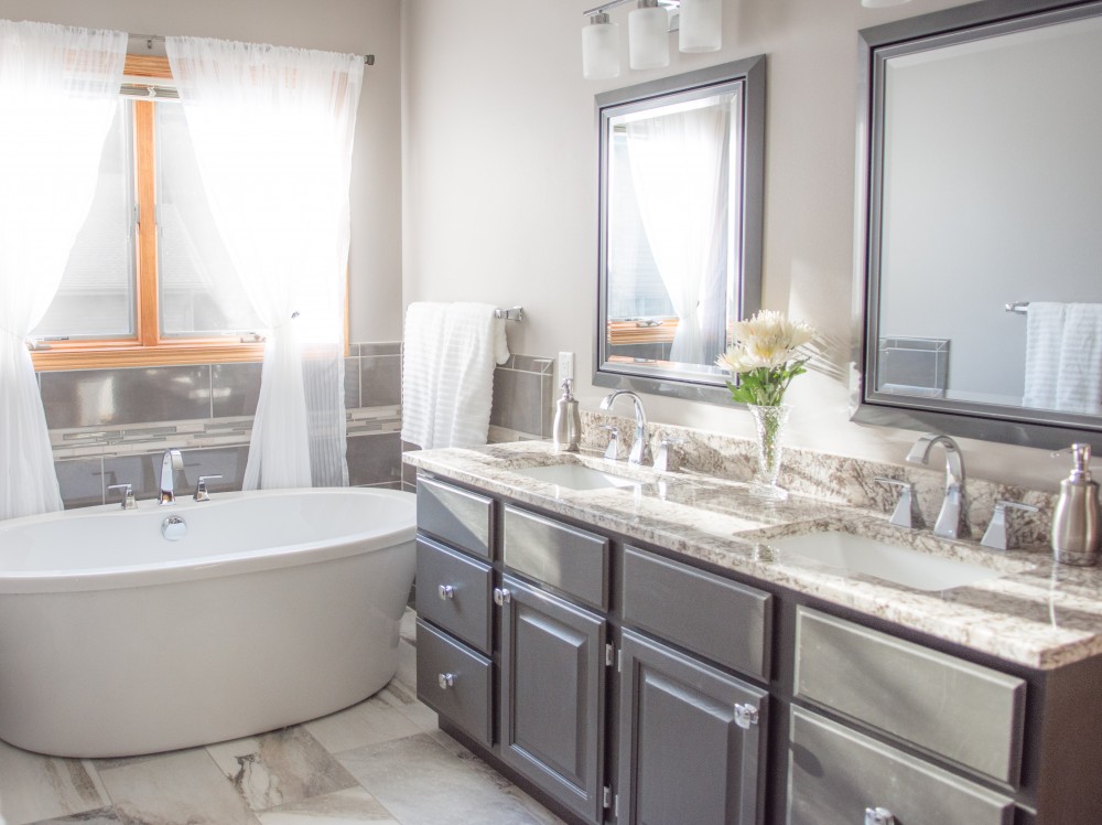 Photo By Becker Home Improvement, Inc.. Bathrooms