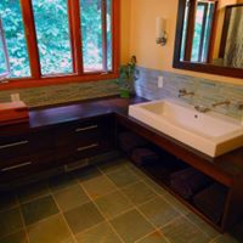 Photo By Becker Home Improvement, Inc.. Bathrooms