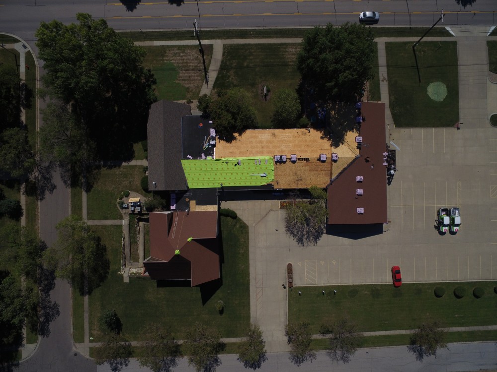 Photo By Apple Roofing. Building Up The Church