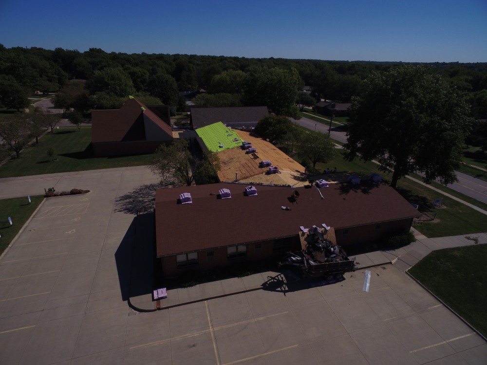 Photo By Apple Roofing. Building Up The Church