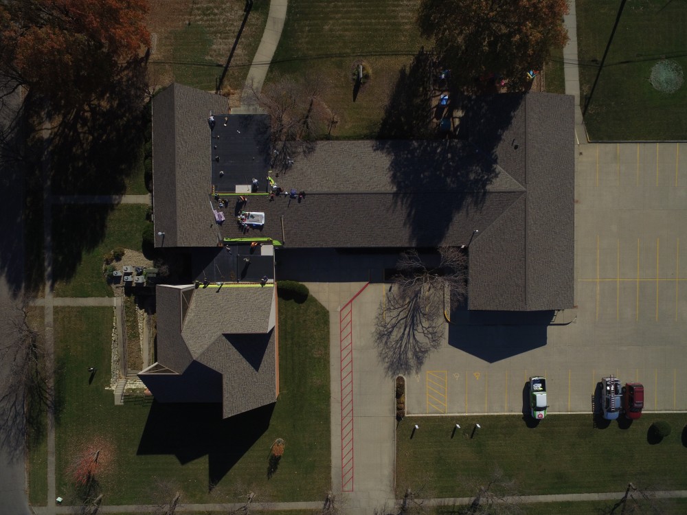 Photo By Apple Roofing. Building Up The Church