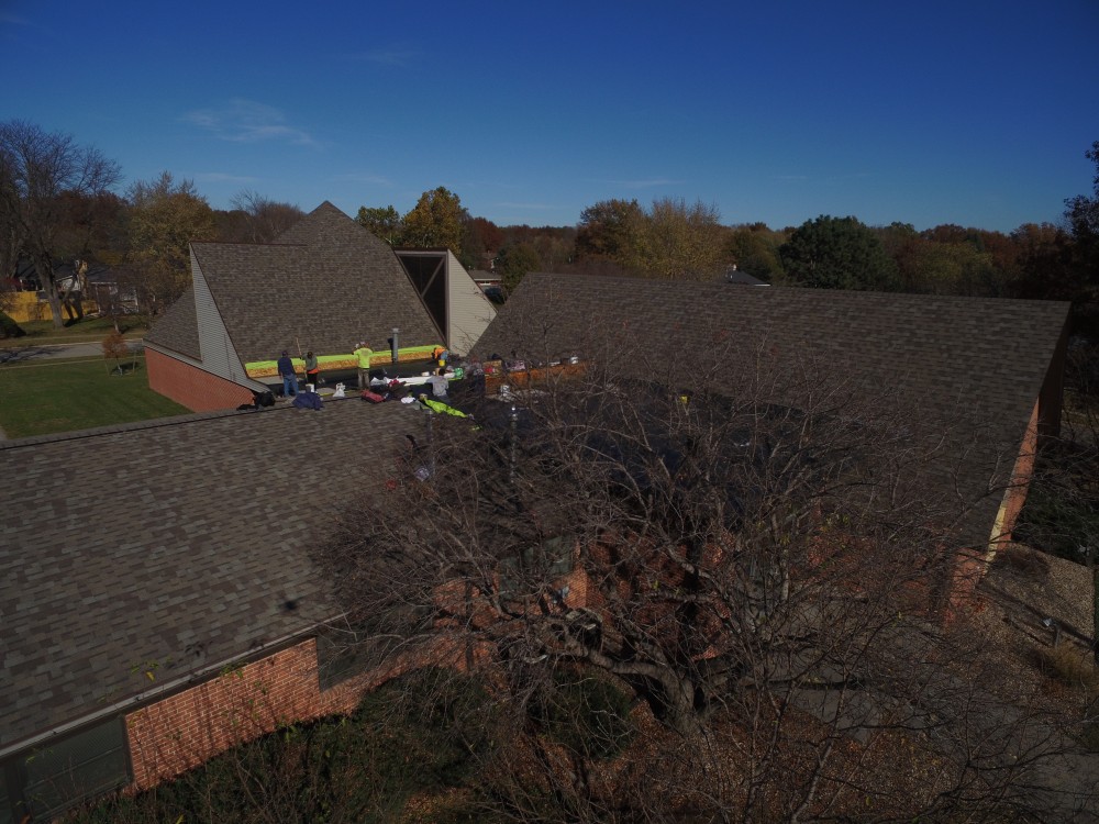 Photo By Apple Roofing. Building Up The Church