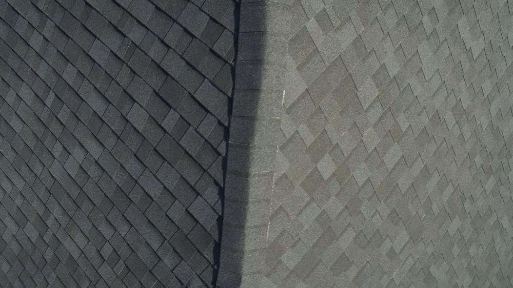 Photo By Apple Roofing. Onyx Black Roof