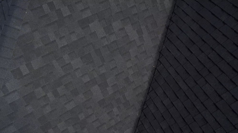 Photo By Apple Roofing. Onyx Black Roof