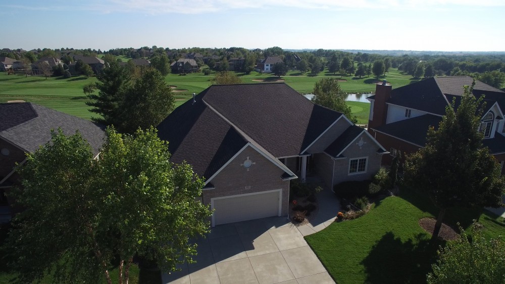Photo By Apple Roofing. Onyx Black Roof